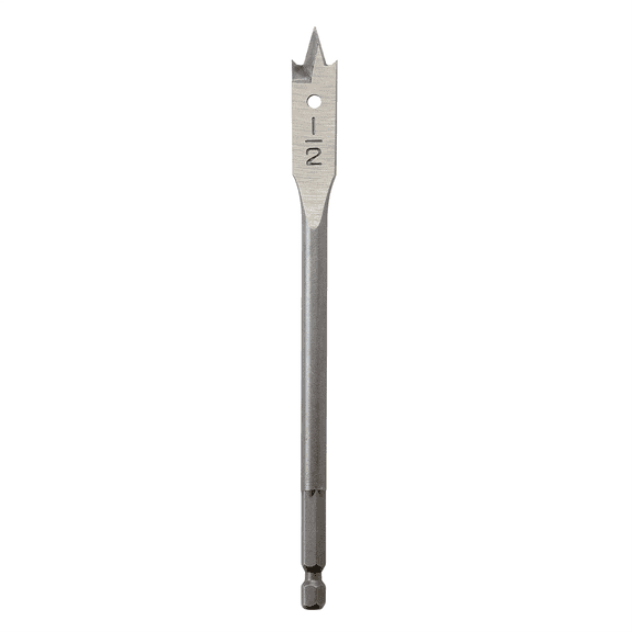 Milwaukee Tool Flat Boring Bit 1/2" x 6"