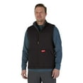 thumbnail image 1 of Milwaukee Tool HEAVY DUTY SHERPA-LINED VEST - BLACK L, 1 of 8