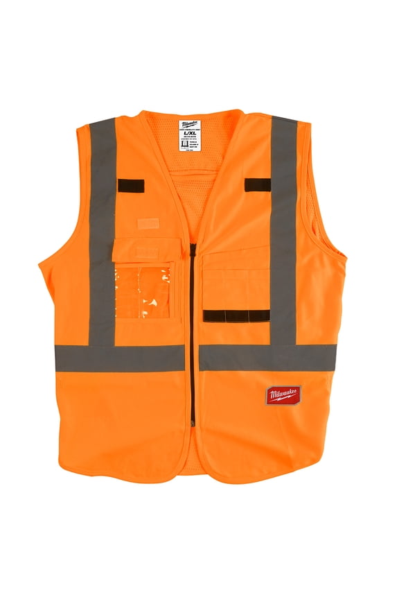 Tool Hi Vis Orange Sfty Vest-L/XL (CSA)