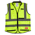thumbnail image 1 of Milwaukee Tool Hi Vis Yellow Prfrm Safety Vest-S/M, 1 of 8