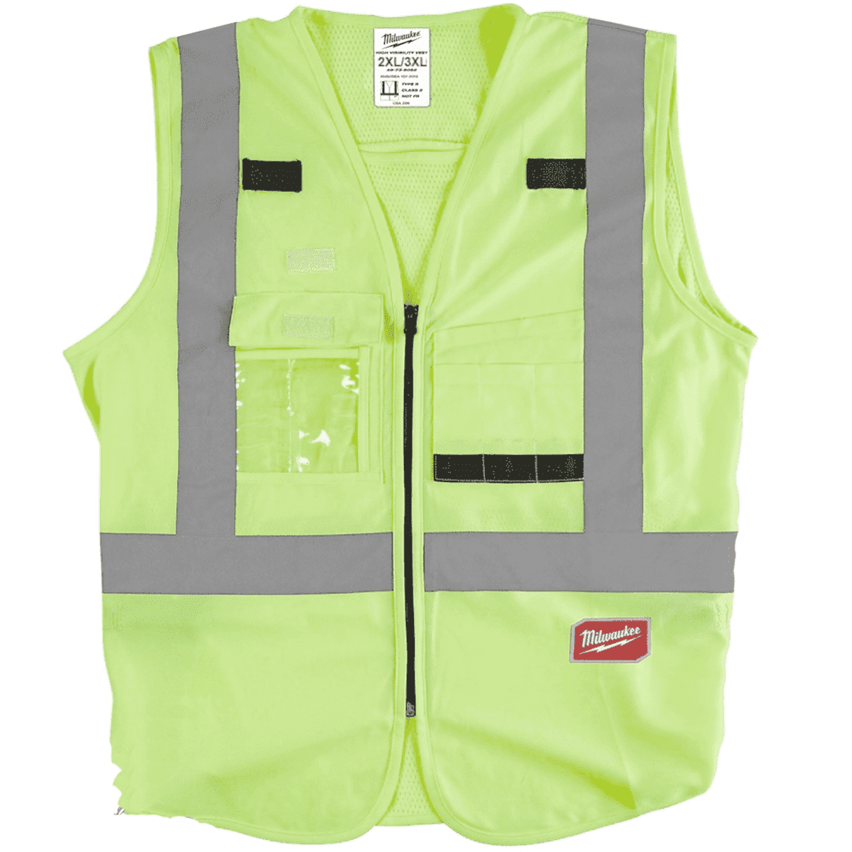 Milwaukee Tool Hi Vis Yellow Safety Vest-S/M (CSA)