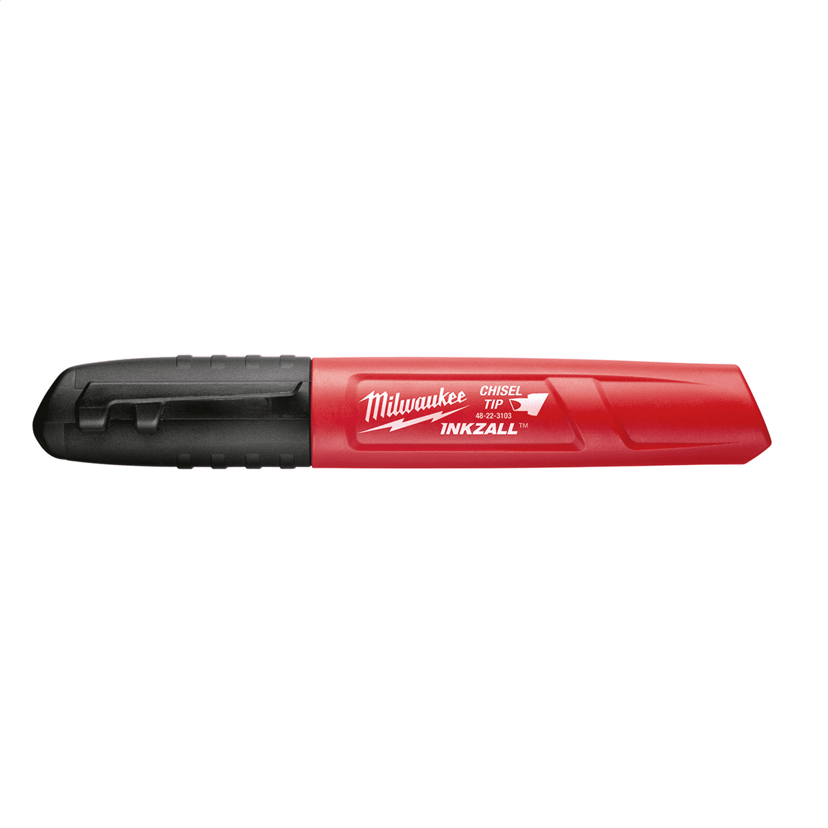 Milwaukee Tool INKZALL Black Chisel Tip Marker