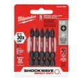 thumbnail image 1 of Milwaukee Electric or Electrical Tool 48-32-4602 Shockwave #2 Phillips Insert Bit, 2-In., 5-Pk., 1 of 4