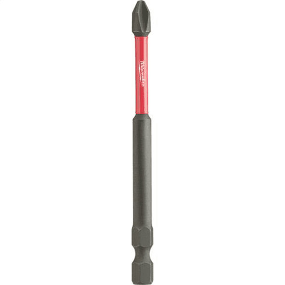 Milwaukee Tool SHOCKWAVE 3-1/2" Impact Phillips #2 Power Bits (25 Pk)