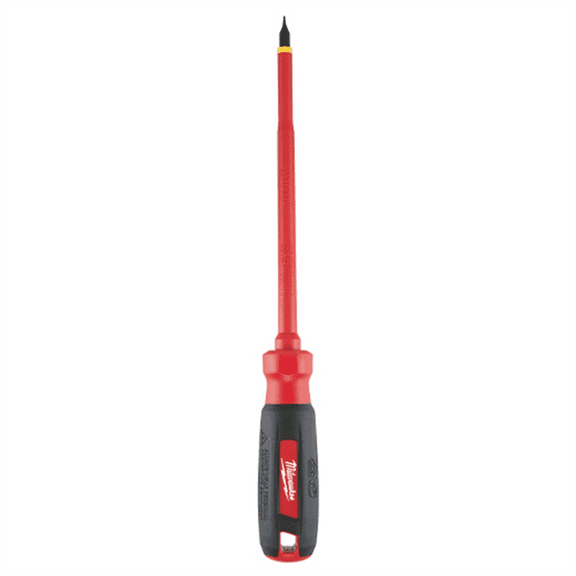 Milwaukee Tool 3/16" CABINET - 6" 1000V INSULATED SCREWDRIVER