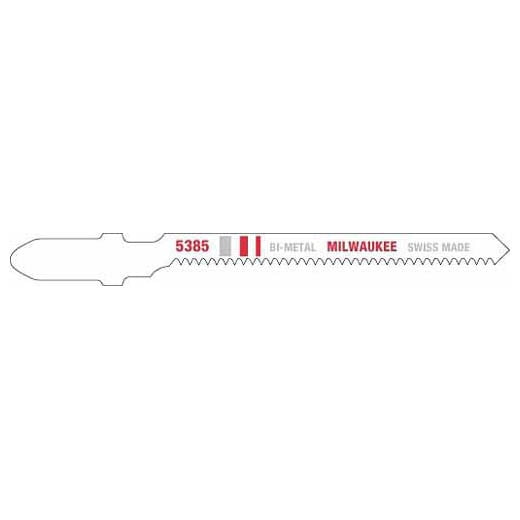 Milwaukee 48-42-5385 3 in. 20 TPI Bi-Metal Jigsaw Blades (5-Pack)