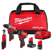 Milwaukee Tool M12 FUEL 3-Tool Combo Kit