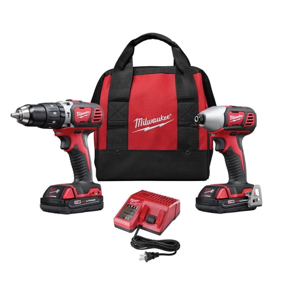 Milwaukee 2697-22CT M18 Cordless Lithium-Ion 2-Tool Combo Kit