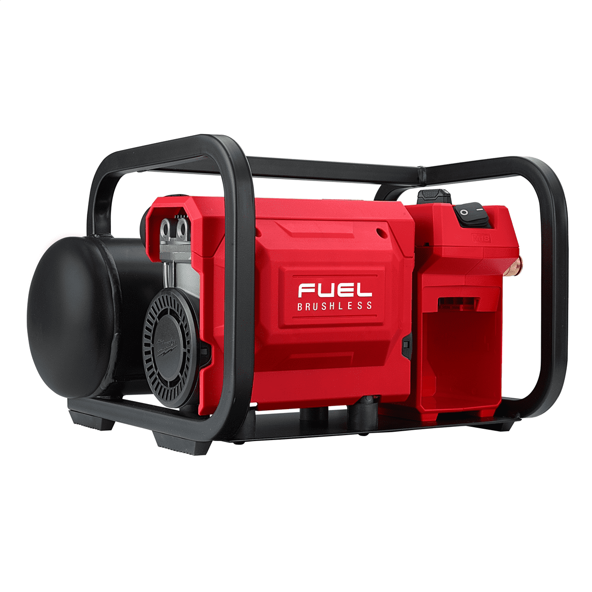 Milwaukee 2 Gallon Red Cordless Quiet Air Compressor