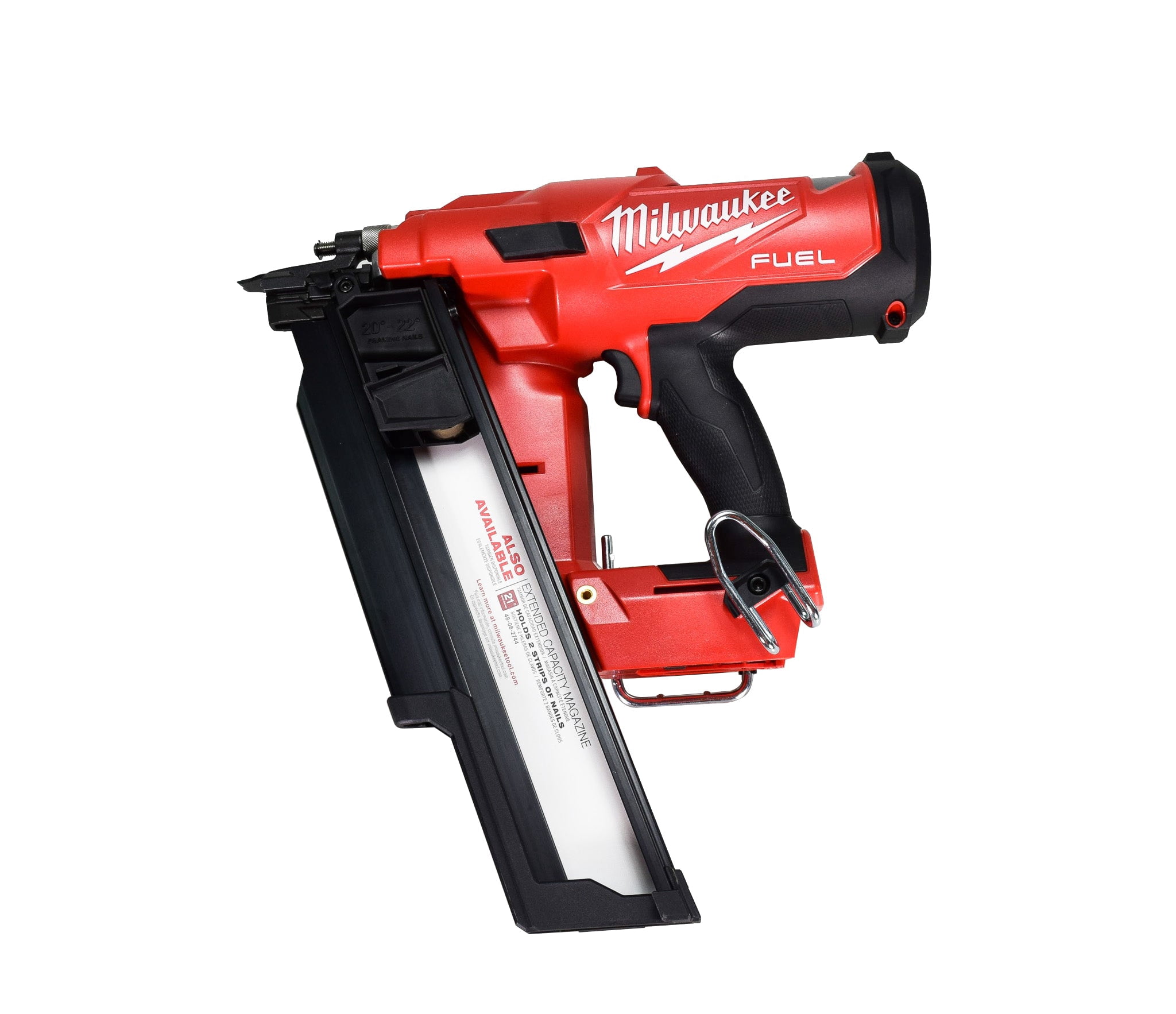 Milwaukee M18 FUEL 21-Degree Cordless Framing Nailer (2744-20) – Brushless, Zero Ramp-Up, Tool Only