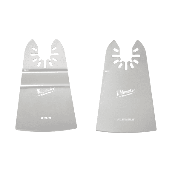 Milwaukee 49-25-2202 PEN-LOK 2in. RIGID And 2in. FLEXIBLE SCRAPER VARIETY PACK 2PC