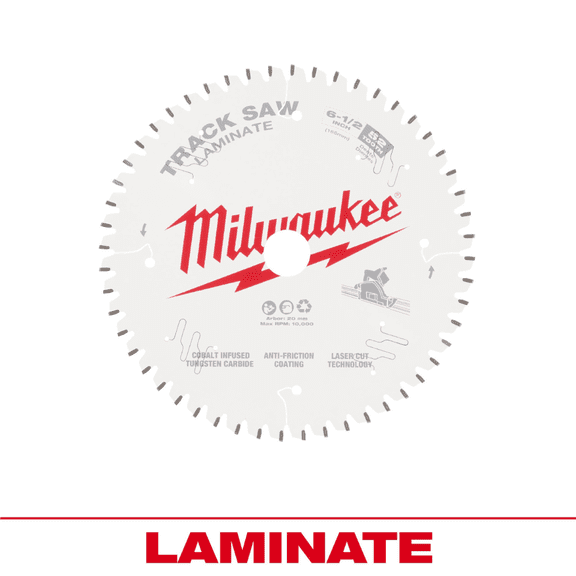 Milwaukee Tool 6-1/2 Inch 52T Laminate Track Saw Blade