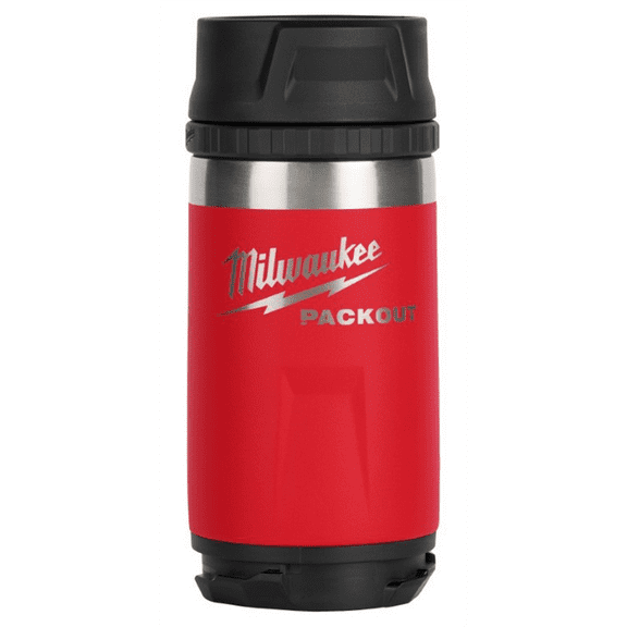 Milwaukee Tool PACKOUT 12oz Insulated Bottle with Sip Lid - Red