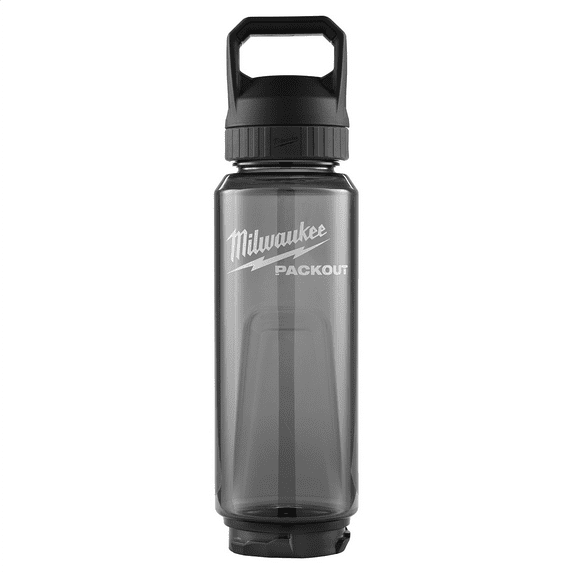 Milwaukee Tool PACKOUT 34oz Bottle with Chug Lid - Black