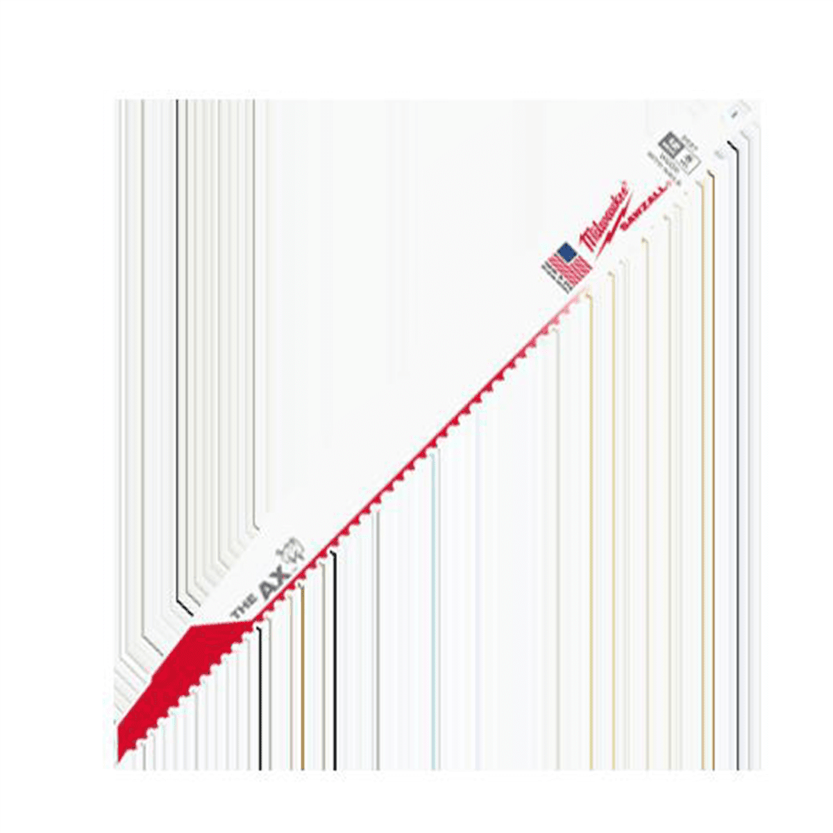 Milwaukee Tool 12" 5 TPI The Ax Sawzall  Blade (25 Pk)