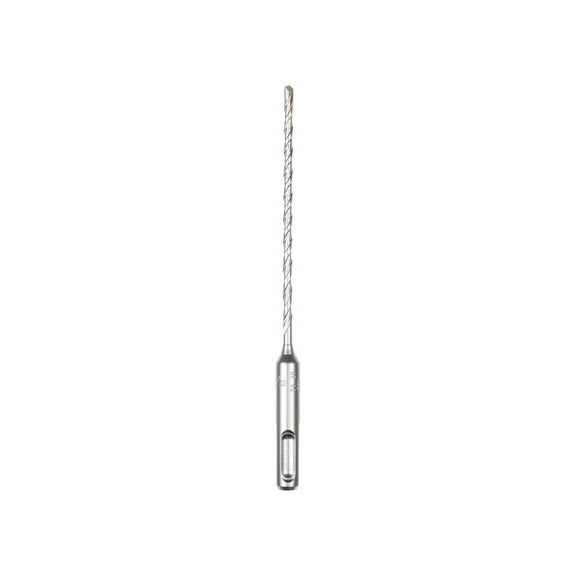 Milwaukee 48-20-7401 Hammer Drill Bit, 5/32 in Dia, 6 in OAL, Spiral Flute, 4-Flute, 25/64 in Dia Shank Bright