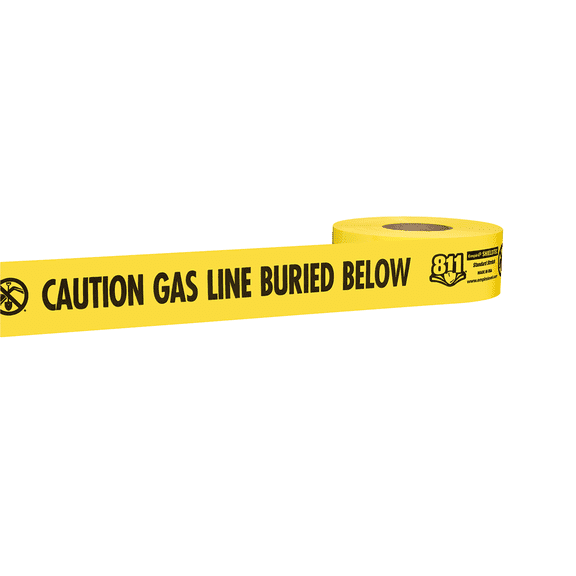 Milwaukee Tool SHIELDTEC Standard Non-Detectable Tape-Gas Line