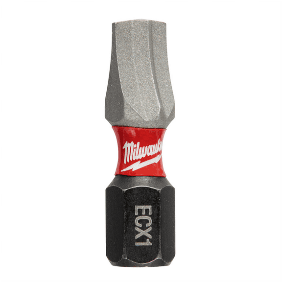 Milwaukee Tool SHOCKWAVE 2" Impact ECX 1 Power Bits (25PK)