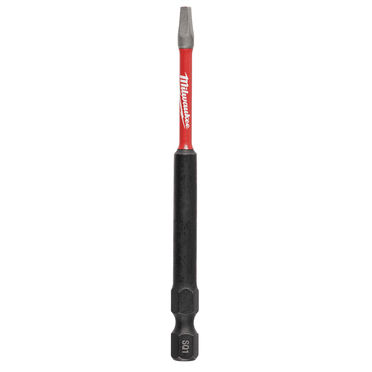 Milwaukee Tool SHOCKWAVE 3-1/2" Impact Square Recess #1 Power Bits (25 Pk)