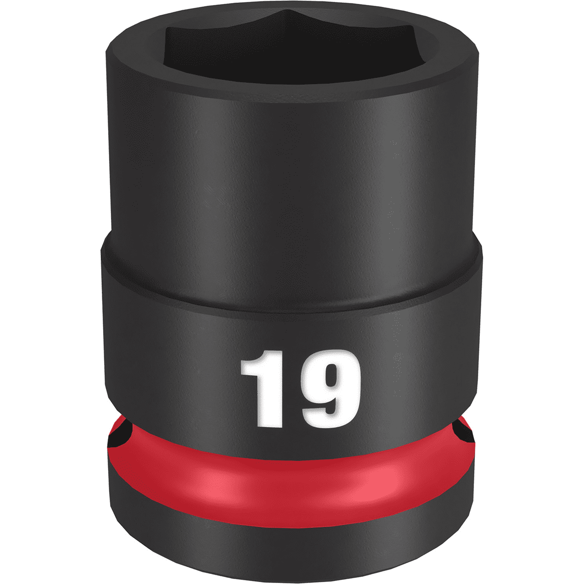 Milwaukee Tool SHOCKWAVE Impact Duty  1/2"Drive 19MM Standard 6 Point Socket