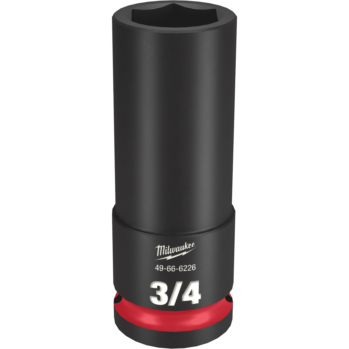 Milwaukee Tool SHOCKWAVE Impact Duty  1/2"Drive 3/4" Deep 6 Point Socket