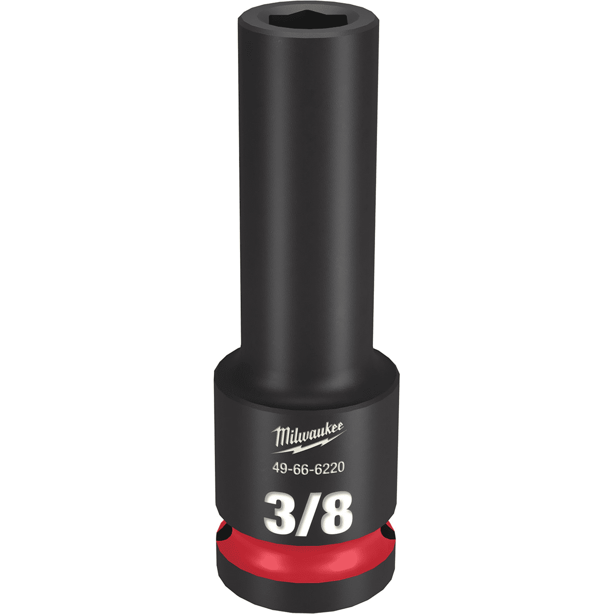 Milwaukee Tool SHOCKWAVE Impact Duty 1/2"Drive 3/8" Deep 6 Point Socket