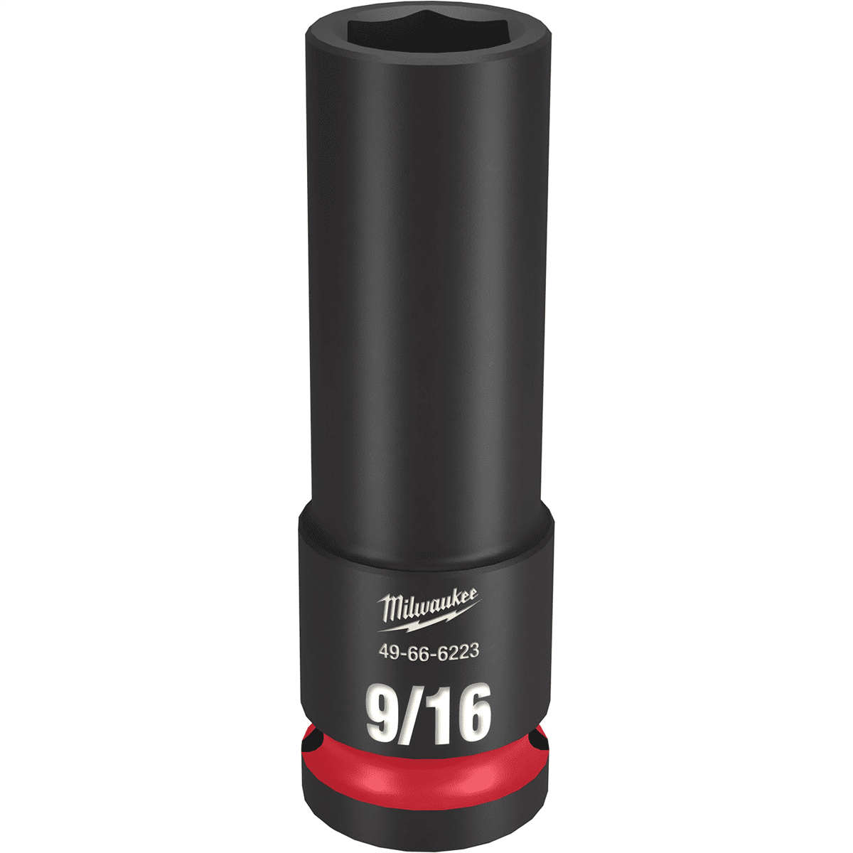 Milwaukee Tool SHOCKWAVE Impact Duty  1/2"Drive 9/16" Deep 6 Point Socket