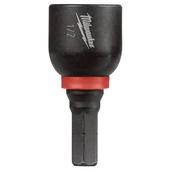 Milwaukee Tool SHOCKWAVE Impact Duty 1/2 Insert Magnetic Nut Driver BULK 10