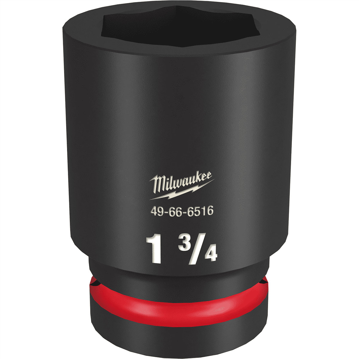 Milwaukee Shockwave Impact Duty 1 Drive 1-1/16 Deep 6 Point Socket 49
