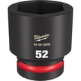 thumbnail image 1 of Milwaukee Electric Tools 49-66-6608 Shockwave Impact Duty 1"drive 52mm Standard 6 Point Socket, 1 of 1