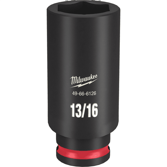 Milwaukee Tool SHOCKWAVE Impact Duty 3/8"Drive 13/16" Deep 6 Point Socket