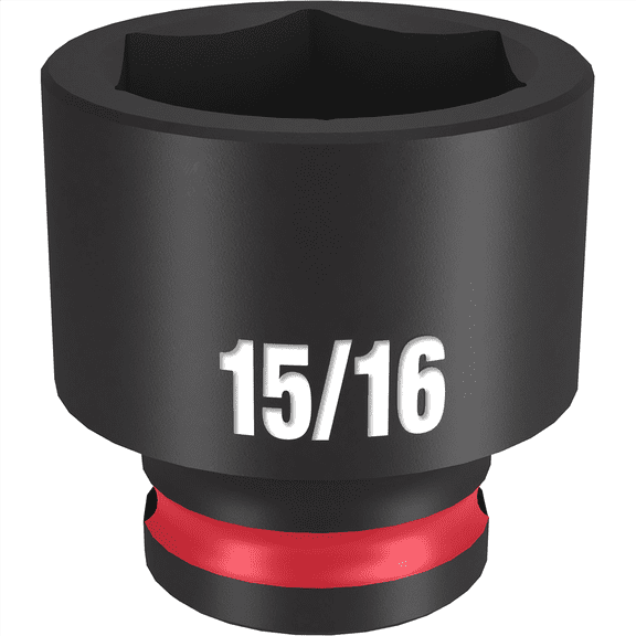 Milwaukee Tool SHOCKWAVE Impact Duty  3/8" Drive 15/16" Standard 6 Point Socket