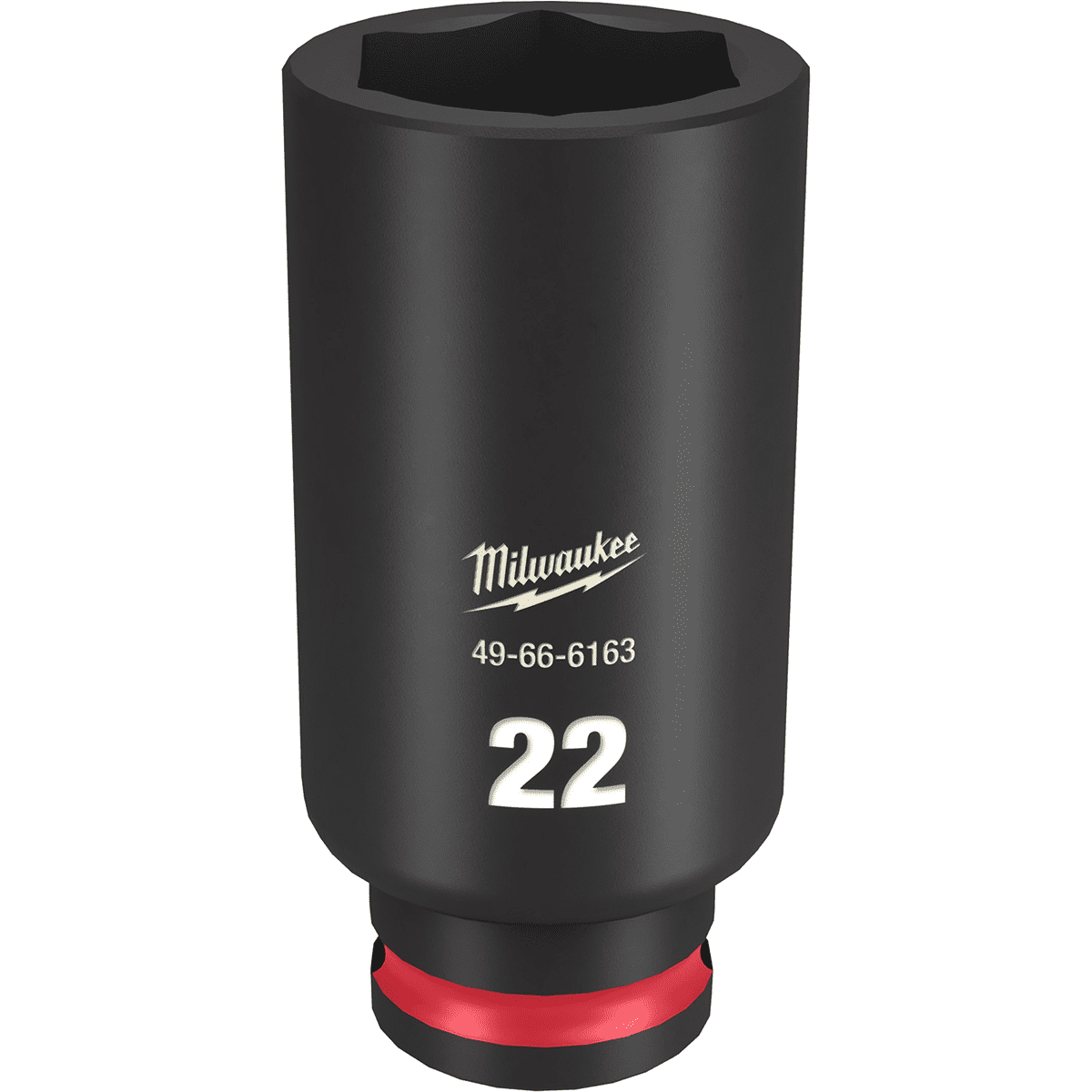 Milwaukee Tool SHOCKWAVE Impact Duty  3/8"Drive 22MM Deep 6 Point Socket