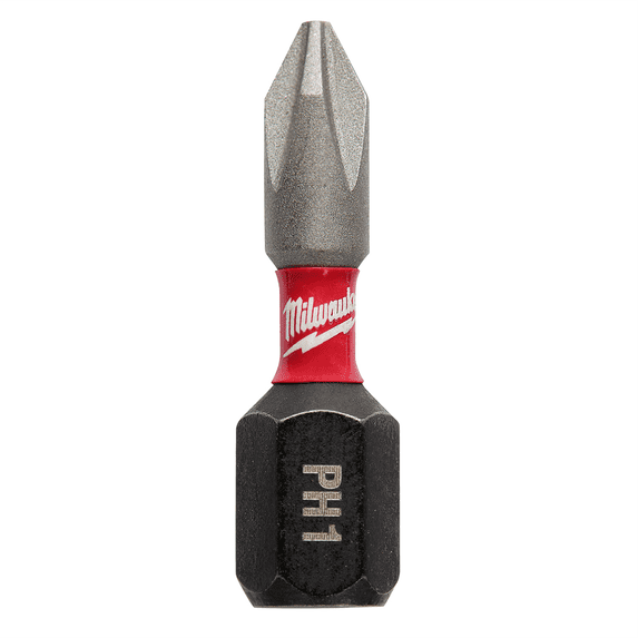 Milwaukee Tool SHOCKWAVE Impact Reduced Diameter Phillips #2 Drywall Insert Bits (Bulk 25)