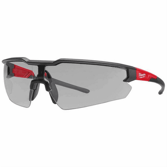 Milwaukee Tool Safety Glasses - Gray Fog-Free Lenses