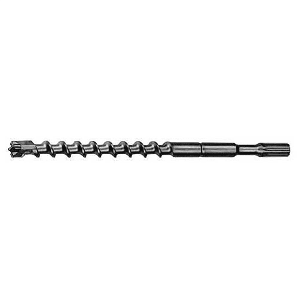 Milwaukee Tool Spline Bit 4-Cutter 1-1/8" x 22"
