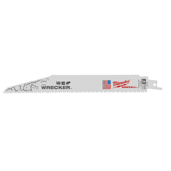 Milwaukee Tool The WRECKER Multi-Material SAWZALL Blade 9" 7/11TPI BULK 25
