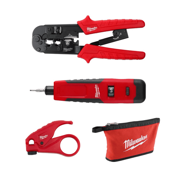 Milwaukee Tool Twisted Pair Install Kit