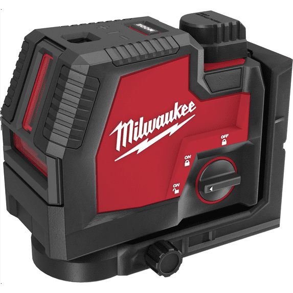 Milwaukee Tool USB Rechargeable Green Cross Line & Plumb Points Laser