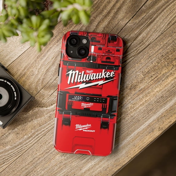 Milwaukee Toolbox Red Tradesman Tough X1729 Phone Case Compatible with iPhone 17 16 15 14 13 12 11 Pro Max – Premium Protection