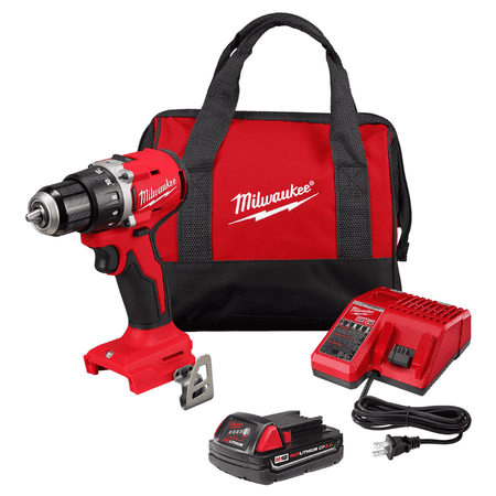 Milwaukee VIPRB-3601-21P 18V, Cordless 5 in Drill Driver, 2 Ah, 550 in lbs 1700 RPM