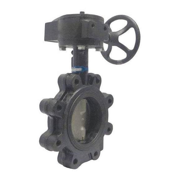 Milwaukee Valve Butterfly Valve,Lug,6 In,CI,EPDM,Gear CL323E 6