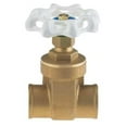 thumbnail image 1 of Milwaukee Valve Gate Valve,1",Brass,Sweat UP668 1, 1 of 1