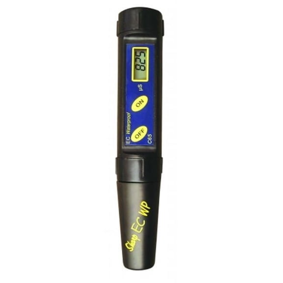 Milwaukee Waterproof Conductivity EC/Temp Tester with Replaceable Electrode C65