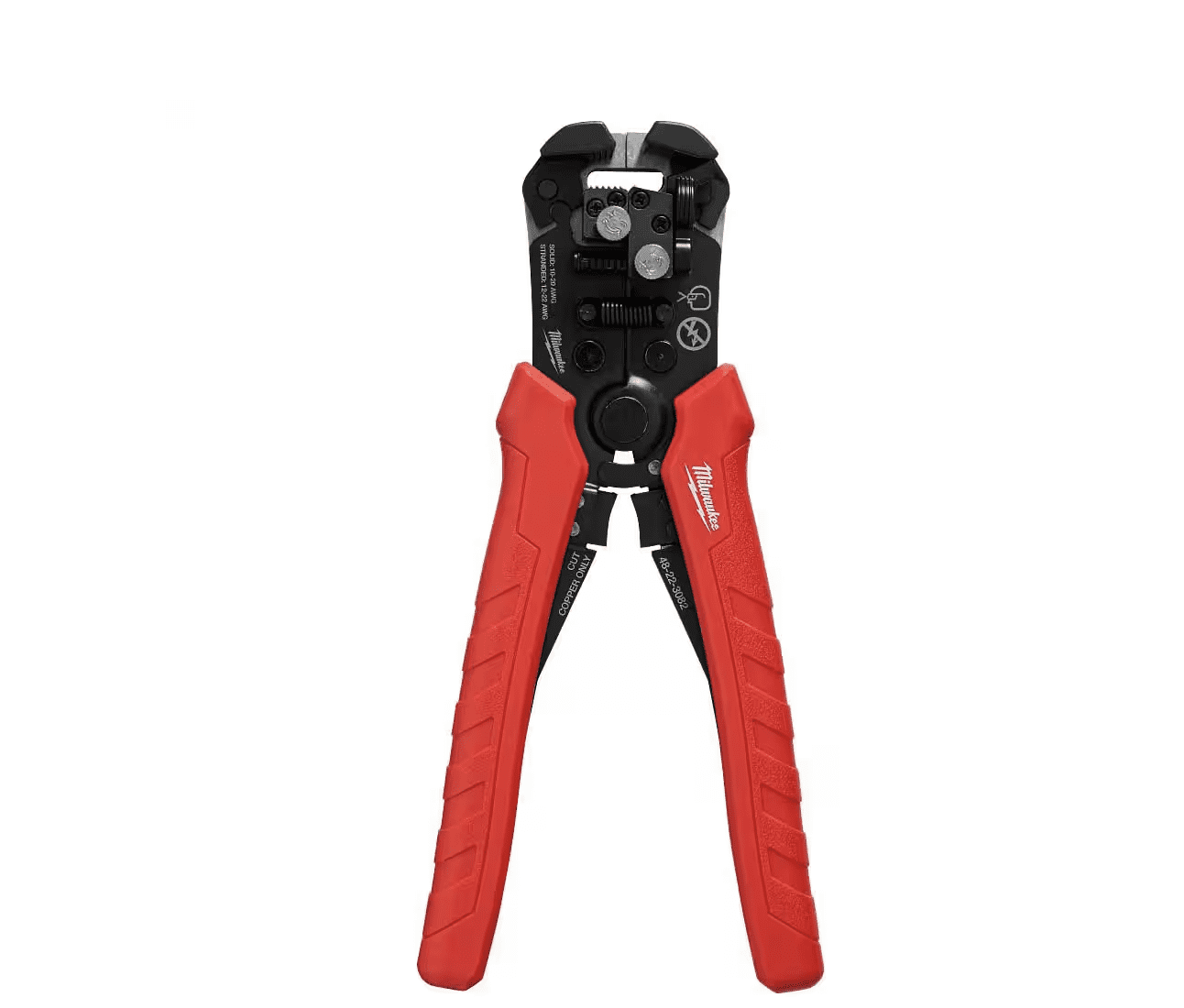 Milwaukee Wire Stripper Cutter Self Adjusting Electrical Hand Tool 10-22 AWG 12/2 14/2 NM Cable