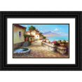 thumbnail image 1 of Milyukov, Alexey 14x10 Black Ornate Wood Framed with Double Matting Museum Art Print Titled - South afternoon, 1 of 4