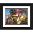 thumbnail image 1 of Milyukov, Alexey 14x11 Black Ornate Wood Framed with Double Matting Museum Art Print Titled - South yard, 1 of 4