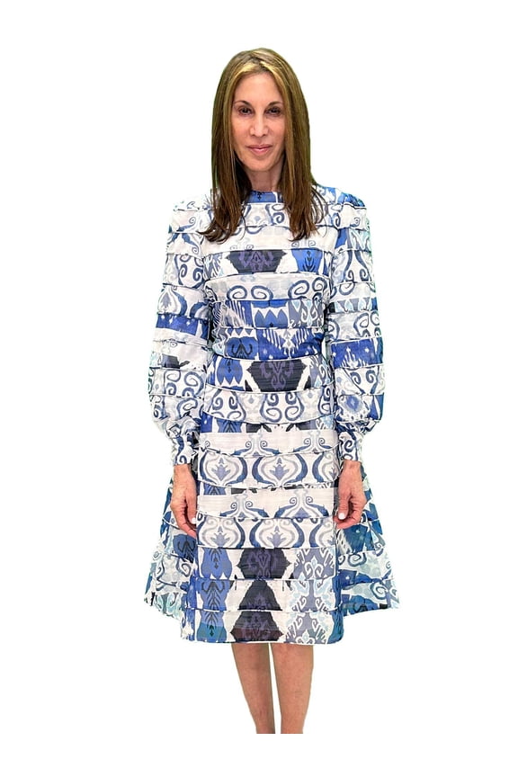 Mima Rosso Canoe Dress