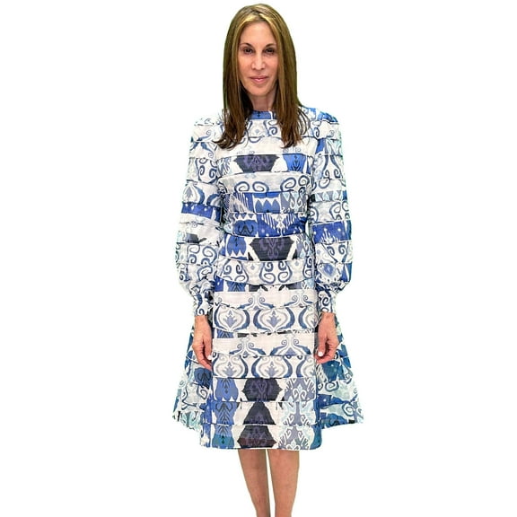 Mima Rosso Canoe Dress