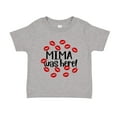 thumbnail image 1 of Mima Was Here Toddler T-Shirt 2T Athletic Heather, 1 of 3